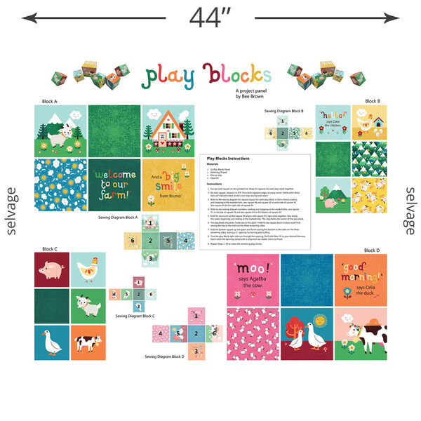 Play Blocks Panel in Alpine Green