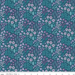 Floral in Blue