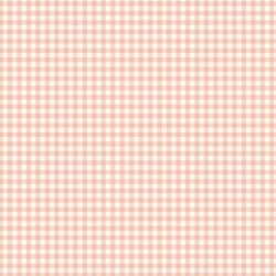 Gingham in Light Peach