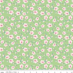Blossoms in Green