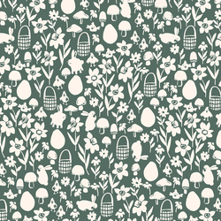 Easter Garden in Green