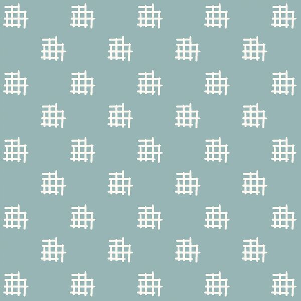 Patchwork in Frozen Blue
