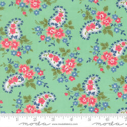 Sweet Paisley in Green