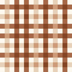 Large Woodland Gingham in Spice