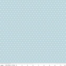 Heart Dots in Light Blue