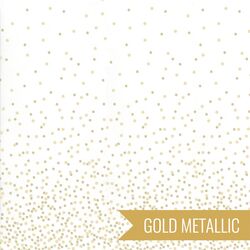 Ombre Confetti Metallic in Off White