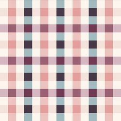 Frosty Gingham in Mulberry
