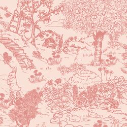 Large Playground Toile in Petal Pink