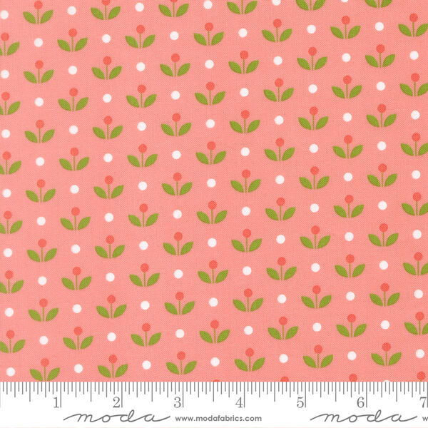 Mayfair Ditsy in Blush