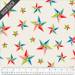 Pinwheel Stars Wideback in Patriotic