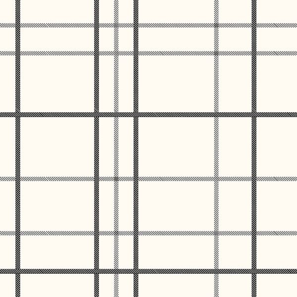 Tartan in Cream