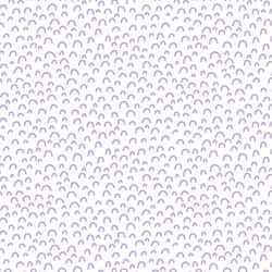 Doodle in Lilac on White