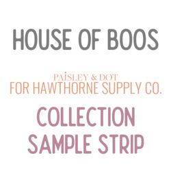House of Boos Sample Strip