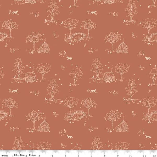 Toile in Rusty