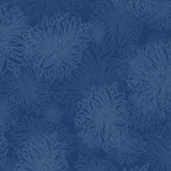 Floral Elements in Sapphire Shadow