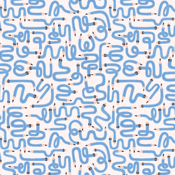 Twisty Pencils in Blue
