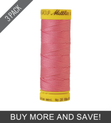 Roseate (9128-0067) - Silk Finish Cotton 28wt - 87 Yards (3 Pack)