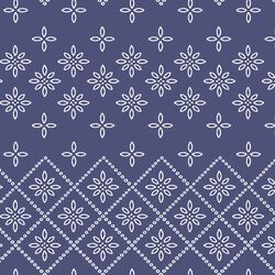 Eyelet in Indigo