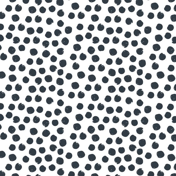 Large Painted Dot in Inkwell on White