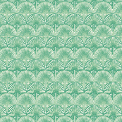 Fan Palm Scallop in Green