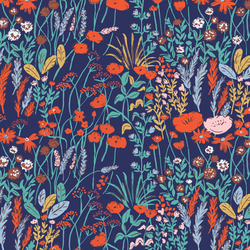 Meadow in Dark Blue