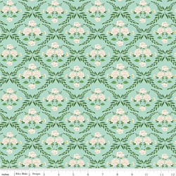 Trellis Damask in Mint