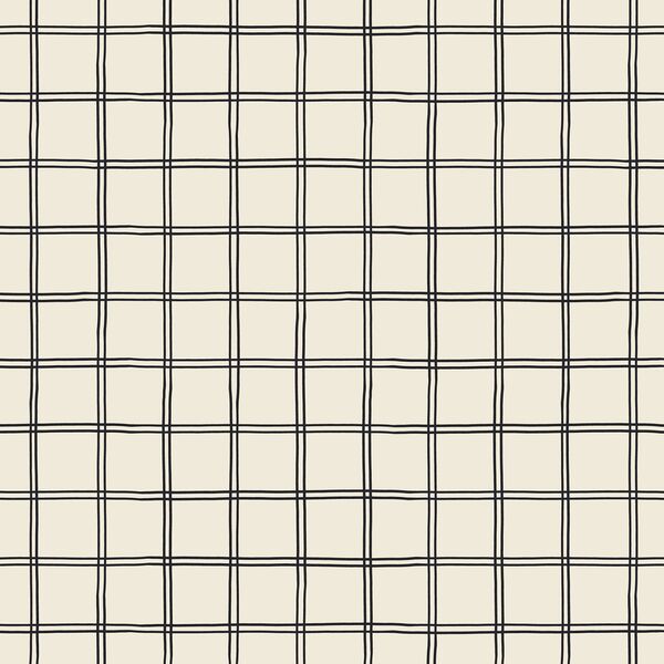 Halloween Grid in Cream