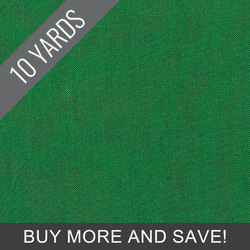 Artisan Cotton Yarn-Dye in Dark Green Light Green - 10 Yard Bolt