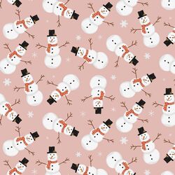 Snowmen in Rosy