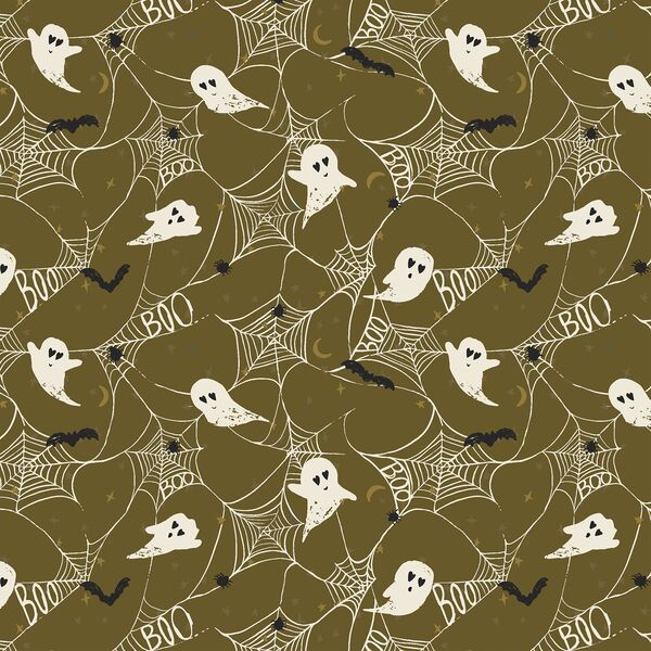 Haunted in Olive Green