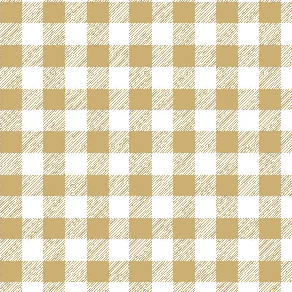 Medium Buffalo Plaid in Golden Canyon
