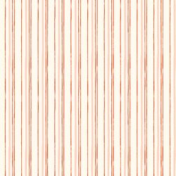 Sweet Peppermint Stripe in Jolly Red and Sweet Pink