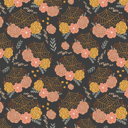 Flower Webs in Obsidian