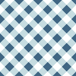 Picnic Gingham in Sky