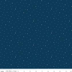 Dapple Dot in Oxford Blue