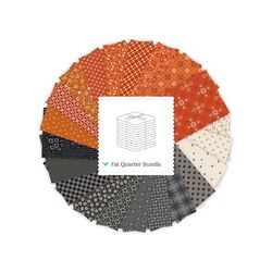 Pumpkin and Licorice Fat Quarter Bundle