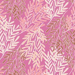 Big River Leaves in Fuschia