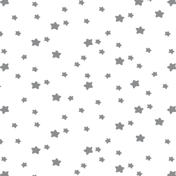 Star Light in Smoke on White