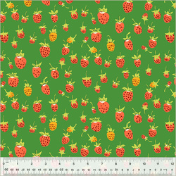 Strawberries in Green