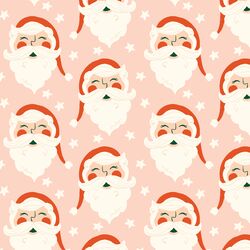 Large Jolly St. Nick in Sweet Pink