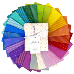 Tula's True Colors 2022 Fat Quarter Bundle in Tiny Coordinates