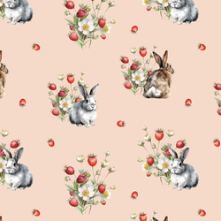 Strawberry Bunnies in Shell