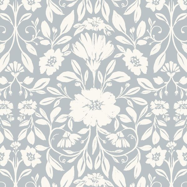 Fleury Tile in Gray Blue