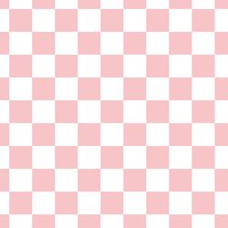 Garden Checkerboard in Rosy Pink