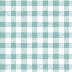 Medium Buffalo Plaid in Pool