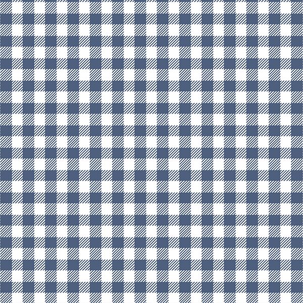 Small Buffalo Plaid in Midnight