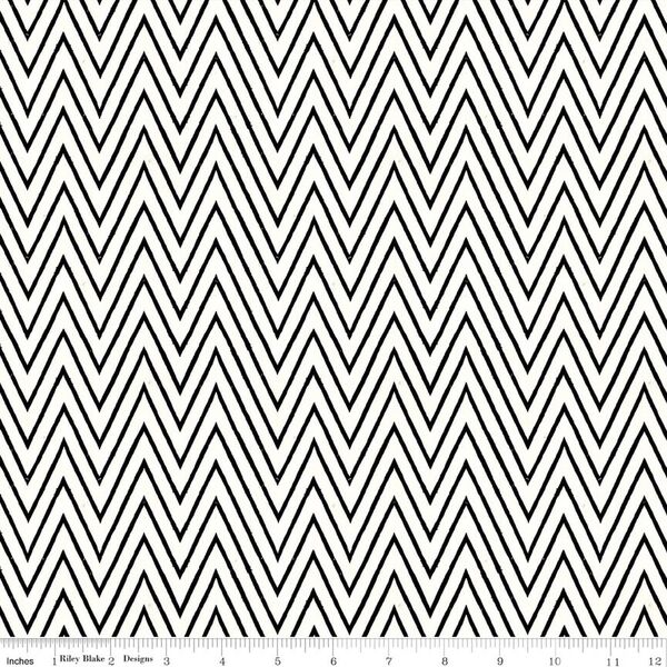 Shocking Chevron in White