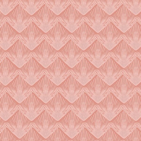 Painted Tiles in Hibiscus Pink