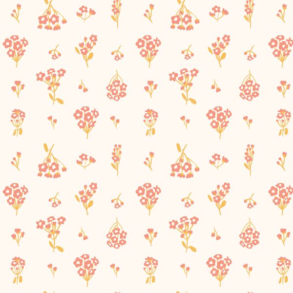 Wild Bouquet in Peach
