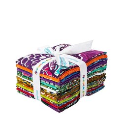 Express Yourself! Batiks Fat Quarter Bundle in Vintage Slogan
